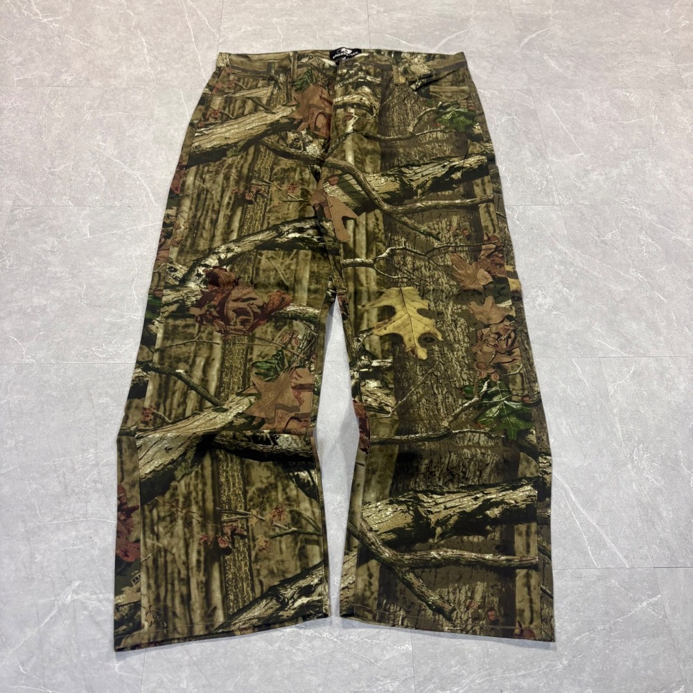 Mossy Oak Break-Up Infinity Camo Pants Mens 38x32 Cotton Hunting Trousers 4807